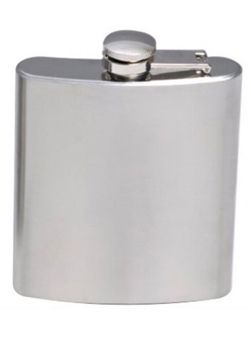 Porta whisky de metal, capacidade para 7OZ.   cód.S1782