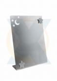 Mini porta retrato de metal  com imãs de estrelas cód.11850