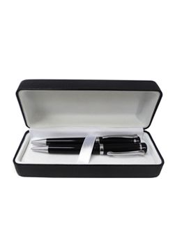 Conjunto com 2 peças e estojo de Napa cód. 12042