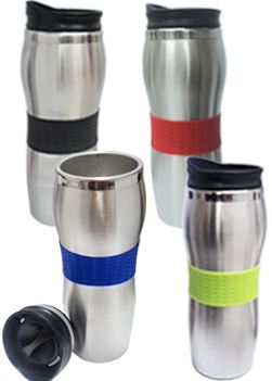 Caneca térmica com capacidade 400 ml.Cód.11680