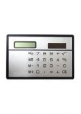 Mini calculadora prata com detalhes pretos.cód 429