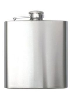 Porta whisky de Inox, capacidade para 6OZ.cód.390