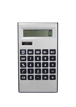 Calculadora de plástico resistente com 8 dígitos cód.8286