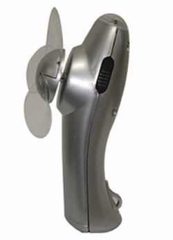 Ventilador de mão com led a pilha cód. 3070