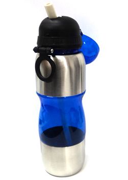 Squeeze de aluminio escovado 600 ml. cód 11836