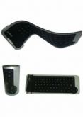 Teclado de Borracha Flexível Usb Com Adap PS/2 cód. 7862