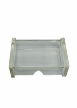 Porta cartão de mesa em material acrílico cód. 2928