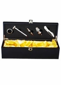 Kit para vinho com 5 peças cód. 6676