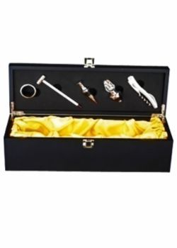 Kit para vinho com 5 peças  cód. 6676